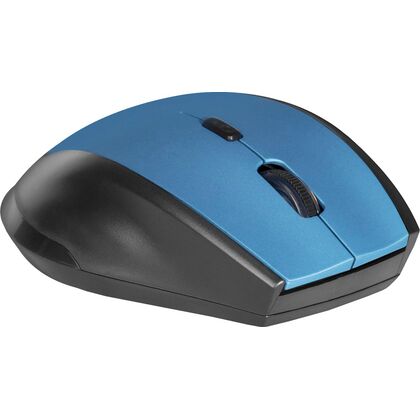 Мышь Defender Accura MM-365 беспроводная, синий, Радио USB,  оптическая (52366)