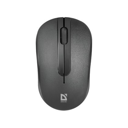 Мышь Defender Datum MM-285 беспроводная, черный, Радио USB,  оптическая (52285)