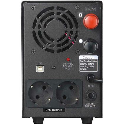 ИБП PowerCom INF-1500 1500 ВА/ 1050 Вт, 2*Schuko (Euro), AVR, USB