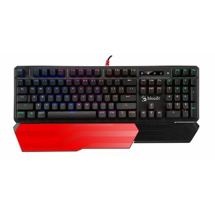 Клавиатура A4Tech Bloody B975, проводная, игровая, USB, с подсветкой, черный (B975)