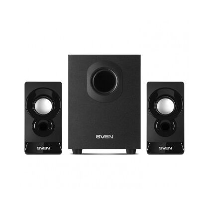 Акустическая система Sven MS-85 2.1 10W, 2RCA, черный (SV-016807)