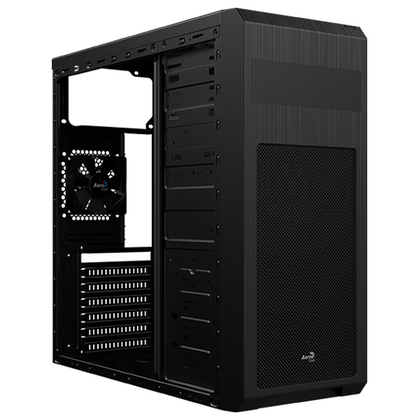 Корпус AeroCool без БП SI-5101 Advance Black на передней панели 2xUSB2.0, 1xUSB3.0, Микрофон - Да, Наушники - Да, (SI-5101 ADV)