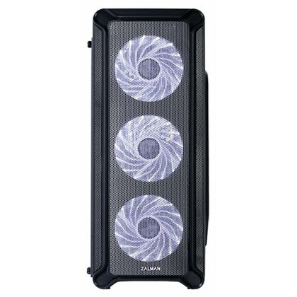 Корпус Zalman без БП I3 BLACK на передней панели 2xUSB2.0, 1xUSB3.0, Микрофон - Да, Наушники - Да, (I3 BLACK)