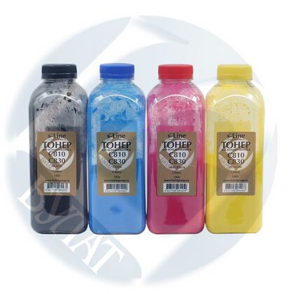 Тонер Oki C810/ C830 банка 180г Y (Glossy) Булат s-Line