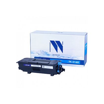 Тонер-картридж Kyocera TK-3160 (ECOSYS P3045dn/ 3050dn/ 3055dn/ 3060dn),  [no chip], 12500K, NV Print