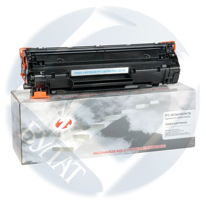 Картридж HP CE278A/ Canon 728/ 726 7Q 2100стр (P1566/ P1606dn/ M1536 Canon LBP-6200/ MF4410/ 4420/ 4430/ 4450/ 4570/ 4580) compact box