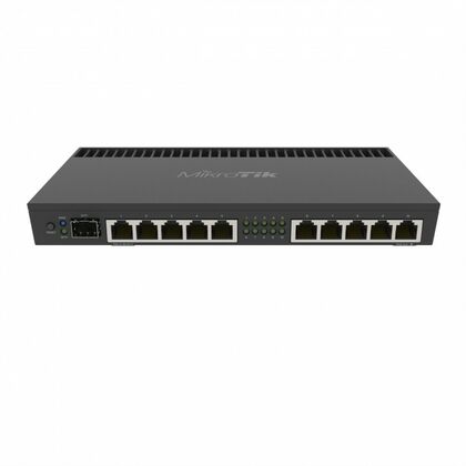 Маршрутизатор: Mikrotik RB4011iGS+RM [10x 10/ 100/ 1000, 1x SFP, раздача PoE, RouterOS lvl 5]