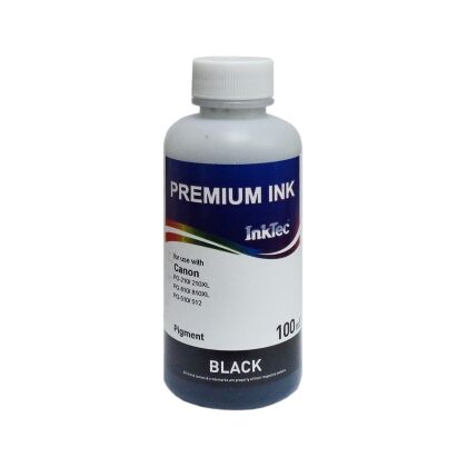 Чернила Canon PG-510/ 512BK Black, Pigment, 100 мл, InkTec