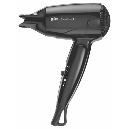 Фен Braun HD 130, 1200 Вт черный