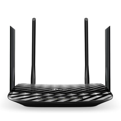 Маршрутизатор: Tp-Link Archer C6 [1xWAN 10/ 100/ 1000Mbpps, 4xLAN 10/ 100/ 1000Mbpps, 802.11a/ b/ g/ n/ ac]