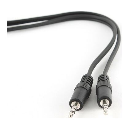 Кабель аудио, 3.5 Jack(П) / 3.5 Jack(П) 1.2м Gembird/ Cablexpert черный, пакет (CCA-404)