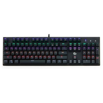 Клавиатура Gembird KB-G550L, проводная, игровая, USB, с подсветкой, черный (KB-G550L)