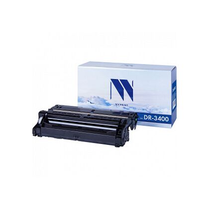 Драм-картридж Brother DR-3400 NV Print (HL-L5000D/ L5100DN/ L5100DNT/ L5200DW/ L5200DWT/ L6250DN/ L6300DW/ L6300DWT/ L6400DW/ L6400DWT/ DCP-L5500DN/ L6600DW)(3К)