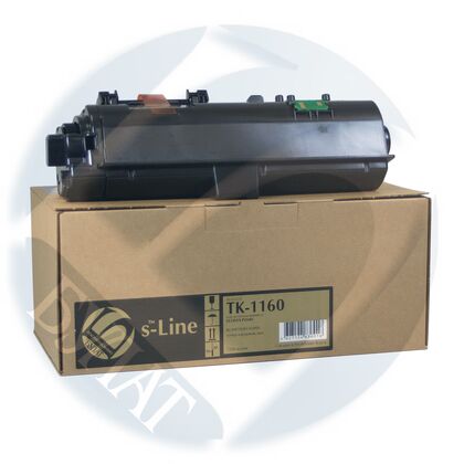 Тонер-картридж Kyocera TK-1160 БУЛАТ s-Line 7200стр (ECOSYS P2040)