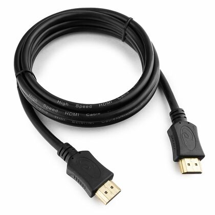Кабель HDMI 1.8м Gembird/ Cablexpert v1.4 черный, пакет (CC-HDMI4L-6)