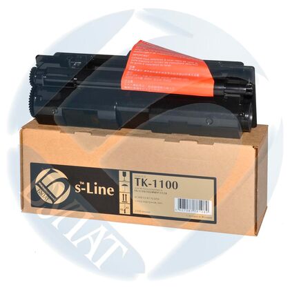 Тонер-картридж Kyocera TK-1100 (FS-1110/ 1024/ 1124MFP) 2100 стр. (+чип) Булат s-Line (AAMTFS1024050)