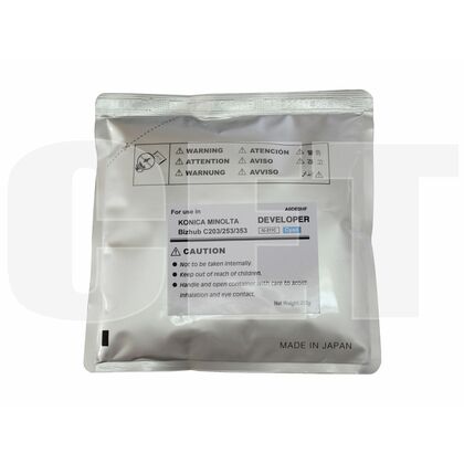 Тонер KONICA MINOLTA Bizhub C200/ C203/ C253/ C353 Cyan, 250г/ пак, 75000 стр., CET (CET6824)