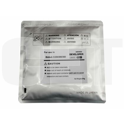 Тонер KONICA MINOLTA Bizhub C220 /  C280 /  C360 Black, 210г/ пак, 570000 стр., CET (CET8436)