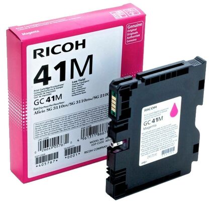 Картридж гелевый GC 41M (2.2К) малиновый Aficio Aficio 3110DN/  3110DNw/ 3100SNw/ 3110SFNw