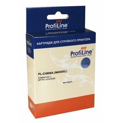 Картридж HP PL-C4906A №940XL (Officejet Pro 8000/ 8500) Black ProfiLine