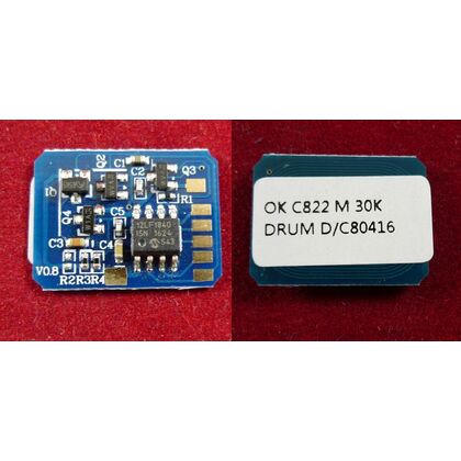 Чип OKI 44844406 Magenta 30K DRUM ELP (C822/831/841)