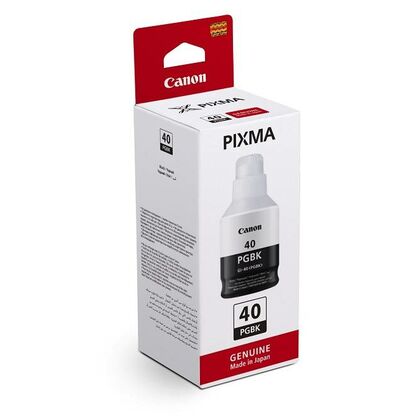 Чернила Canon GI-40 BK для Pixma  G1400/ G2400/ G3400/ G4400, Black, 170 мл., (3385C001)