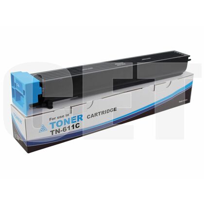 Тонер-картридж Konica Minolta TN-611 Cyan CET 27000стр. (Bizhub C451/ C550/ C650)