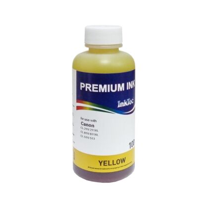 Чернила Canon (C2011-100MY) CL-511/ 513Y Yellow, Dye, 100 мл, InkTec