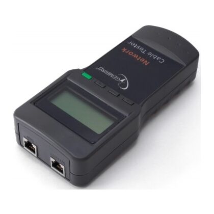 Кабельный тестер цифровой LAN Gembird NCT-3, для RG-45, RG-58, RJ-12,11
