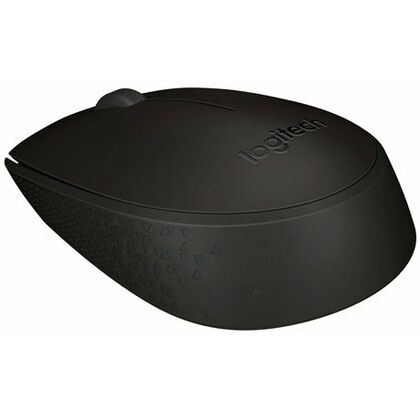 Мышь Logitech B170 оптическая, беспроводная, USB, черный (910-004798)
