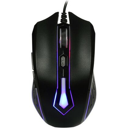 Мышь Smartbuy Rush 712G-K оптическая, проводная, USB, игровая с подсветкой, черный (SBM-712G-K)