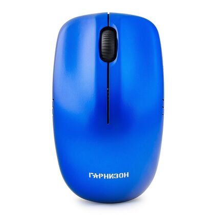Мышь Гарнизон GMW-400B оптическая, беспроводная, Радио USB, синий (GMW-400B)