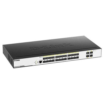 Управляемый коммутатор 28 порта: D-Link DGS-3000-28XS/ B1A (,24хSFP,4хSFP+) 2 уровня