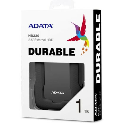 Внешний жесткий диск 2.5" 1Tb AData HD330 USB 3.0 Черный (AHD330-1TU31-CBK)