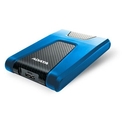 Внешний жесткий диск 2.5" 2Tb AData HD650 USB 3.0 Синий (AHD650-2TU31-CBL)
