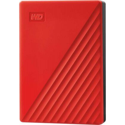 Внешний жесткий диск 2.5" 4Tb WD Original My Passport USB 3.0 Красный (WDBPKJ0040BRD-WESN)