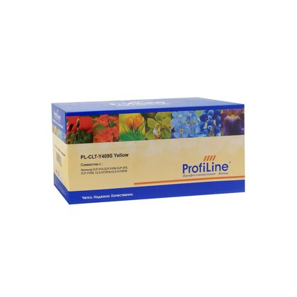 Картридж Samsung CLT-Y409S Yellow ProfiLine 1500стр. (CLP-310/ CLP-315/ CLX3170/ CLX3175)