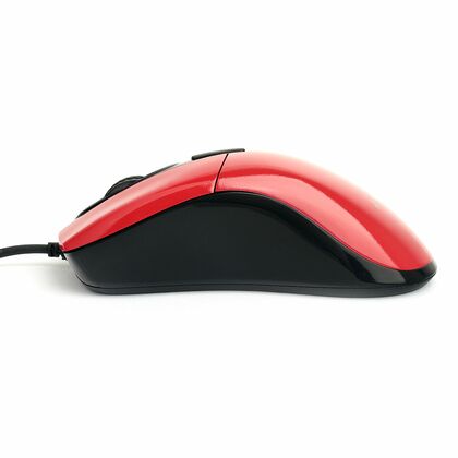 Мышь Gembird MOP-415-R оптическая, проводная, USB, офисная, красный (MOP-415-R)