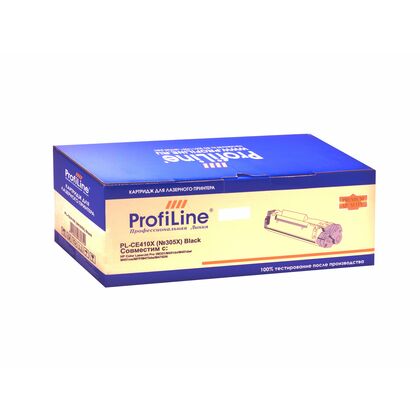 Картридж HP CLJ CE410X Black ProfiLine 4000стр. (Pro 300 color MFP M375nw/ Pro 400 color MFP M475dn/ M475dw/ M451dn/ M451dw/ M451nw)