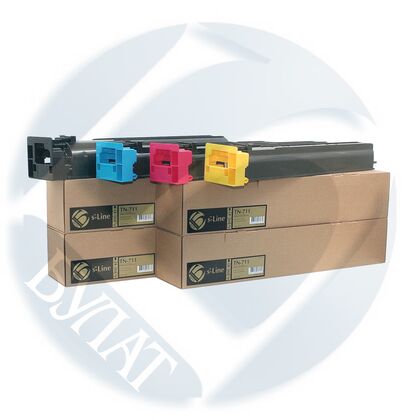 Тонер-картридж Konica Minolta TN-711 Cyan Булат s-Line 31500стр. (Bizhub C654/ C654e/ C754)