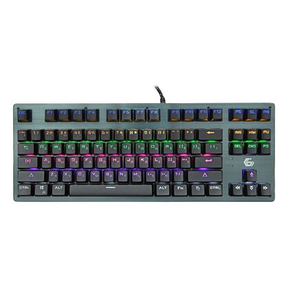 Клавиатура Gembird KB-G540L, проводная, игровая, USB, с подсветкой, темно-серый (KB-G540L)