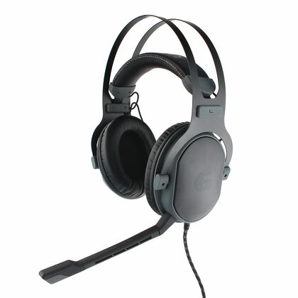 Наушники полноразмерные Gembird MHS-MHS-G700U с микрофоном, игровые, USB, черный (MHS-G700U)