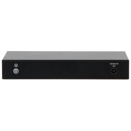 Неуправляемый POE-коммутатор 08 портов: Dahua PFS3010-8ET-96 (08 портовХ10/ 100/ 1000 Мбит/ сек) PoE‑бюджет 57 Вт, корпус - металл