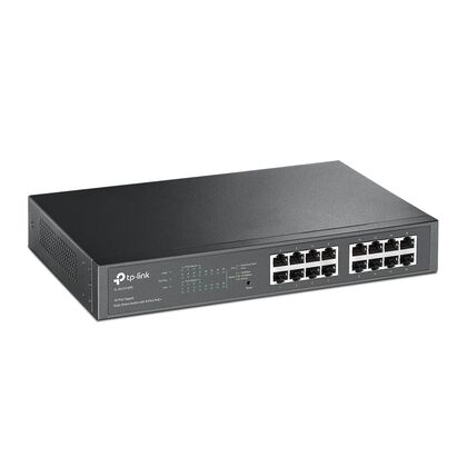 Управляемый PoE-коммутатор 16 портов: TP-Link Easy Smart TL-SG1016PE (16х10/ 100/ 1000 Мбит/ с,8хPoE) 2 уровня
