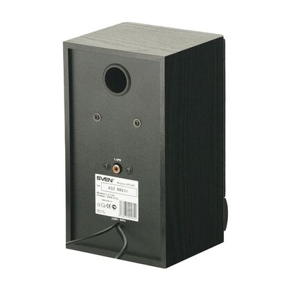 Купить Колонки 2.0 Sven SPS-607 6W, черный, miniJack 3.5, Дерево (SV-0120607BL) в Симферополе, Севастополе, Крыму