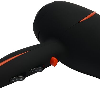 Фен Polaris PHD2038TI черный (2000 Вт, режимов - 3, насадок - 1)