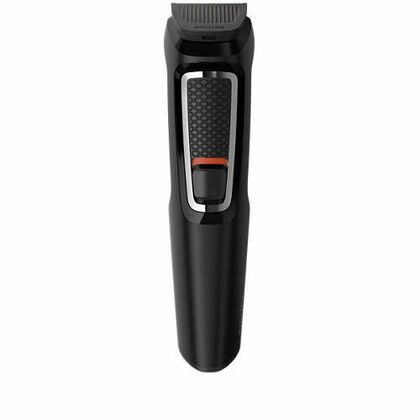 Триммер Philips MG3730/ 15 черный (длина стрижки до - 16 мм, утановок длины - 11, насадок - 8, питание - от аккумулятора)