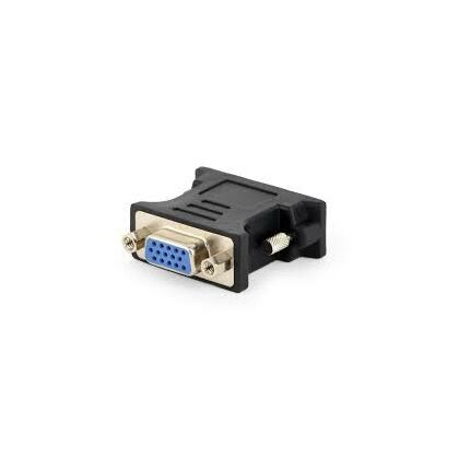 Переходник DVI - VGA Gembird/ Cablexpert, черный (A-DVI-VGA-BK) пакет