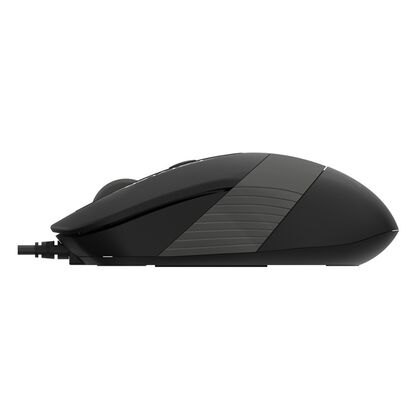 Комплект (клавиатура +мышь) A4Tech Fstyler F1010 проводной, мультимедийный, USB, черный/ серый (F1010 GREY)