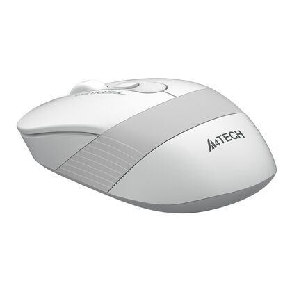 Мышь A4Tech Fstyler FG10 оптическая, беспроводная, USB, офисная, белый (FG10 WHITE)